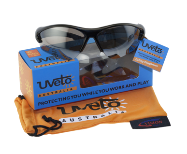 Picture of VisionSafe -U286BKCLAF - Clear Anti-Fog Anti-Scratch Safety Sun glasses